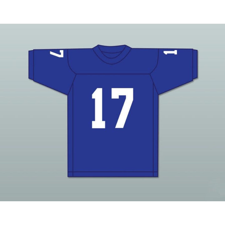 CUSTOM ANY Name Number GEORGE PLIMPTON 17 DETROIT PRACTICE Football Jersey Top Stitched S-6XL