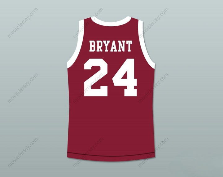 CUSTOM ANY Name Number  BRYANT 24 BALA CYNWYD MIDDLE SCHOOL BASKETBALL JERSEY STITCH SEWN Top Stitched S-6XL