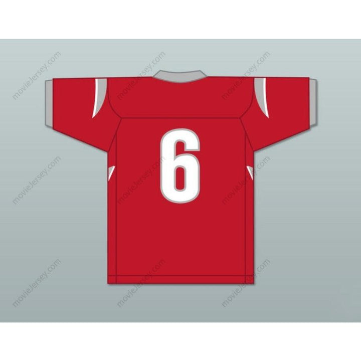 CUSTOM ANY Name Number CORDALE FLOTT 6 SARALAND HIGH SCHOOL SPARTANS Football Jersey Top Stitched S-6XL