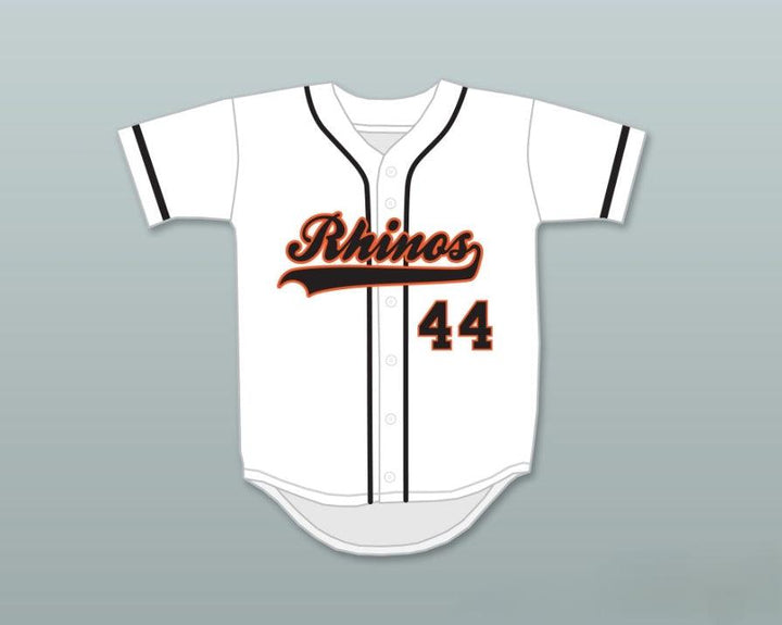 Custom Any Name Number GARCIA 44 RHINOS BASEBALL JERSEY KEY & PEELE SLAP ASS Top Stitched S-6XL
