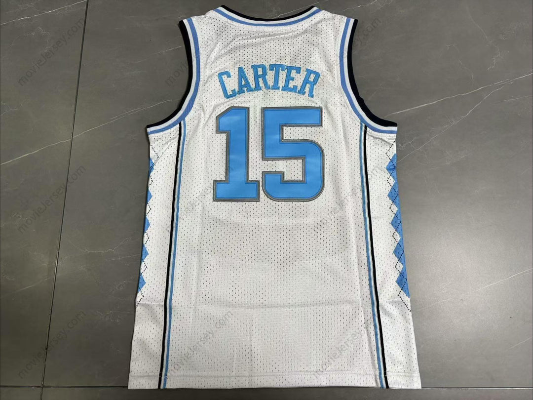 Vince Carter #15 North Carolina Adult /Youth Kids Size  Basketball Jersey Retro child Jersey