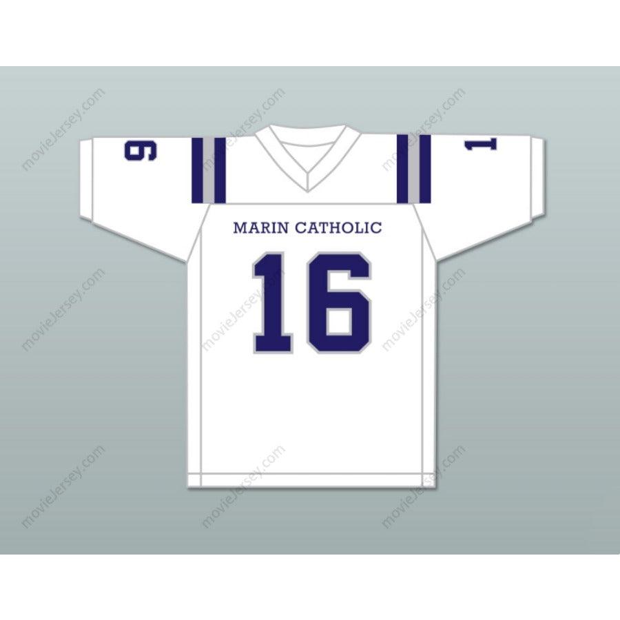 CUSTOM ANY Number JARED GOFF 16 MARIN CATHOLIC HIGH SCHOOL FOOTBALL JERSEY S-6XL