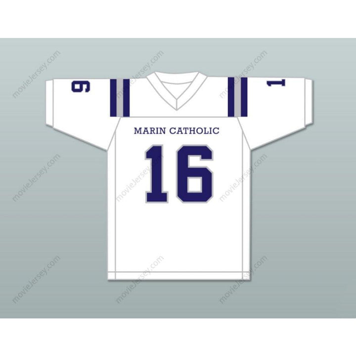CUSTOM ANY Number JARED GOFF 16 MARIN CATHOLIC HIGH SCHOOL FOOTBALL JERSEY S-6XL