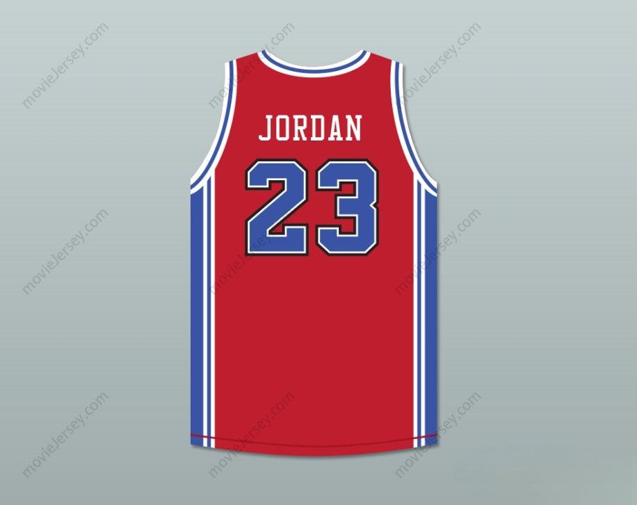 CUSTOM ANY Name Number MICHAEL   23 LIKE MIKE RED BASKETBALL JERSEY Top Stitched S-6XL
