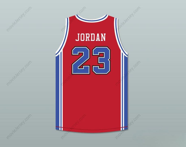 CUSTOM ANY Name Number MICHAEL   23 LIKE MIKE RED BASKETBALL JERSEY Top Stitched S-6XL