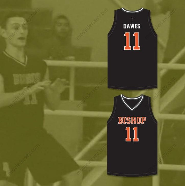 CUSTOM ANY Name Number KENNY DAWES 11 BISHOP HAYES TIGERS BLACK BASKETBALL JERSEY THE WAY BACK Top Stitched S-6XL
