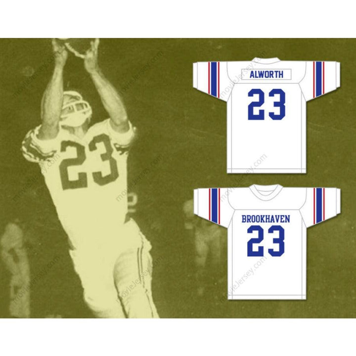 CUSTOM ANY Name Number LANCE ALWORTH 23 BROOKHAVEN HIGH SCHOOL MISSISSIPPI Football Jersey Top Stitched S-6XL