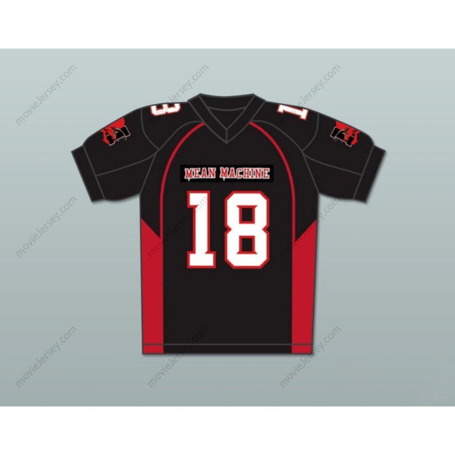 CUSTOM ANY Name Number ADAM SANDLER 18 PAUL CREWE MEAN MACHINE CONVICTS Football Jersey Top Stitched S-6XL