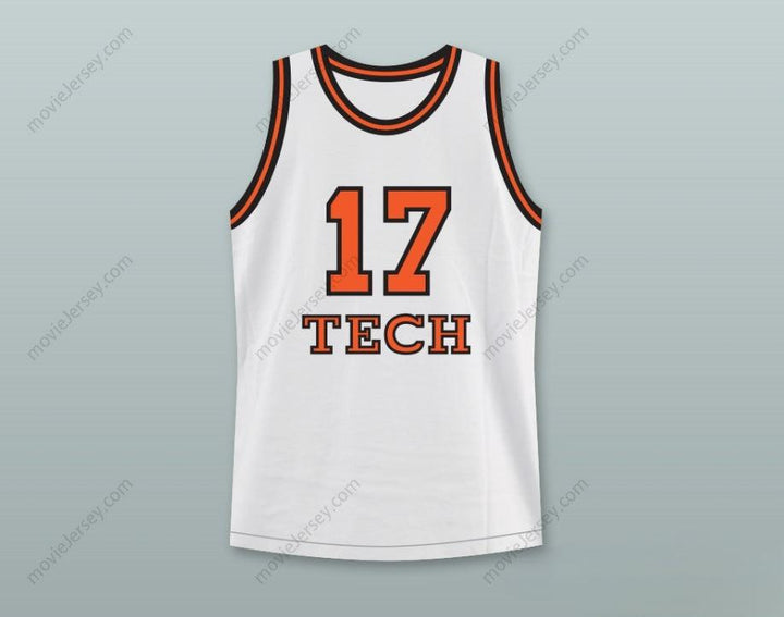 CUSTOM ANY Name Number RICK FOX CHICK DEAGAN 17 TECH U HOME BASKETBALL JERSEY HE GOT GAME Top Stitched S-6XL