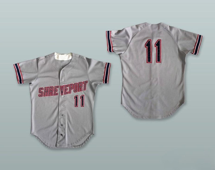 Custom Any Name Number CAPTAINS 11 GRAY BASEBALL JERSEY Top Stitched S-6XL
