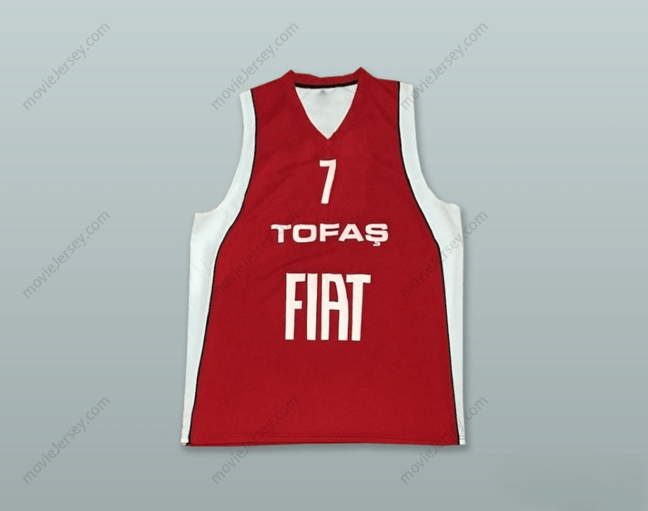 CUSTOM ANY Name Number NICHOLS 7 TURKEY RED BASKETBALL JERSEY Top Stitched S-6XL