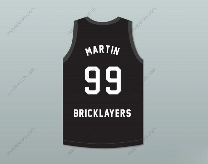 CUSTOM ANY Name Number DUANE MARTIN 99 BRICKLAYERS BASKETBALL JERSEY 3RD ANNUAL ROCK N' JOCK B-BALL JAM 1993 Top Stitched S-6XL