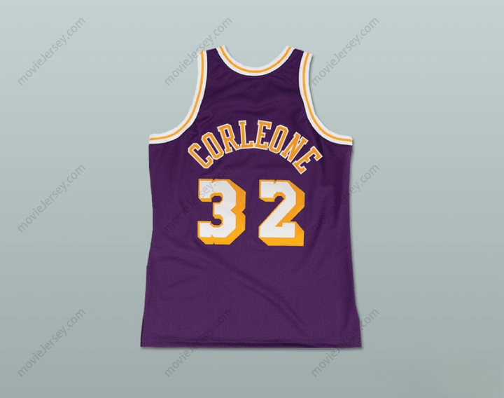 CUSTOM ANY Name Number FLETCH ALIAS SERIES DON CORLEONE 32 BASKETBALL JERSEY Top Stitched S-6XL