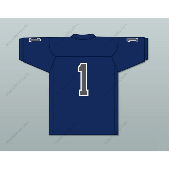 CUSTOM ANY Name Number ZACH WILSON 1 CORNER CANYON HIGH SCHOOL CHARGERS Football Jersey Top Stitched S-6XL