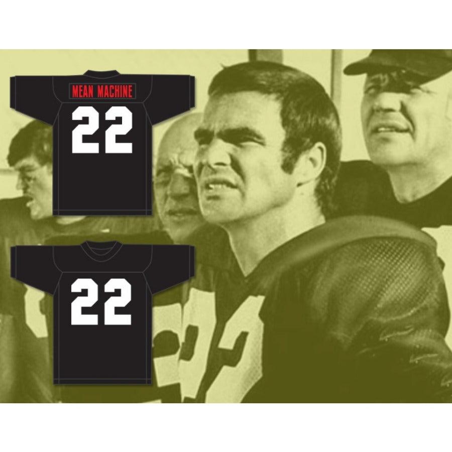 CUSTOM ANY Name Number BURT REYNOLDS 22 PAUL CREWE MEAN MACHINE CONVICTS Football Jersey Top Stitched S-6XL