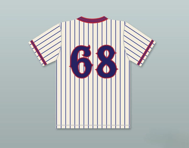 Custom Any Name Number JON HEDER CLARK REEDY 68 BENCHWARMERS PINSTRIPED BASEBALL JERSEY Top Stitched S-6XL