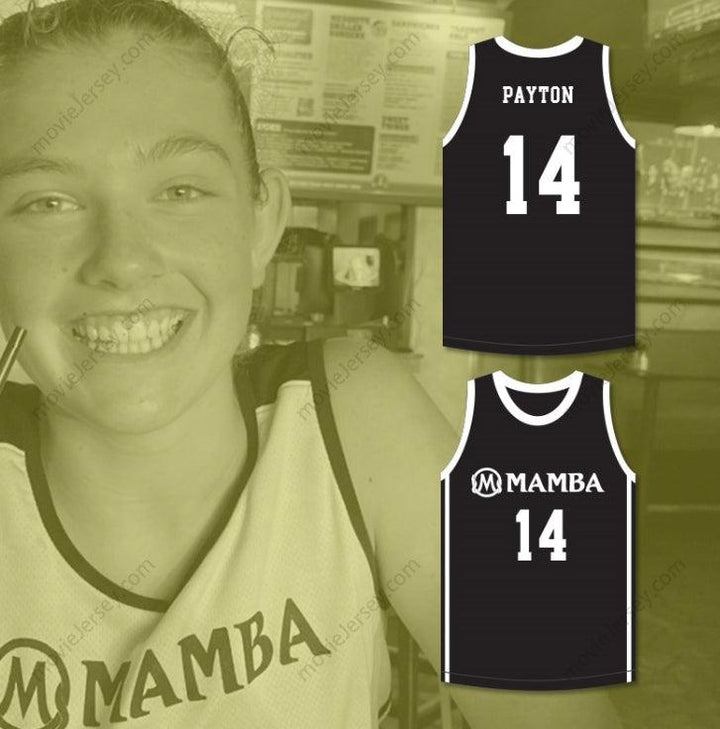 CUSTOM ANY Name Number PAYTON 14 MAMBA BALLERS BLACK BASKETBALL JERSEY VERSION 2 Top Stitched S-6XL