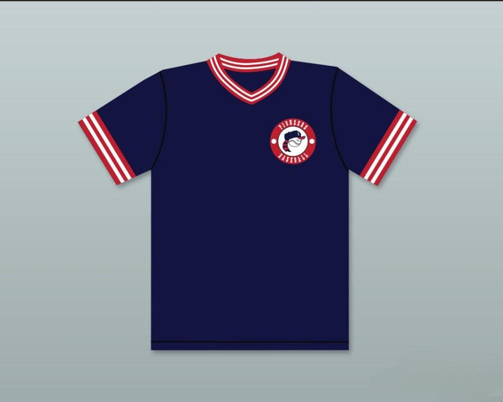 Custom Any Name Number MASCOT HARDBALL 00 PIONEERS AWAY BASEBALL JERSEY HARDBALL SITCOM Top Stitched S-6XL