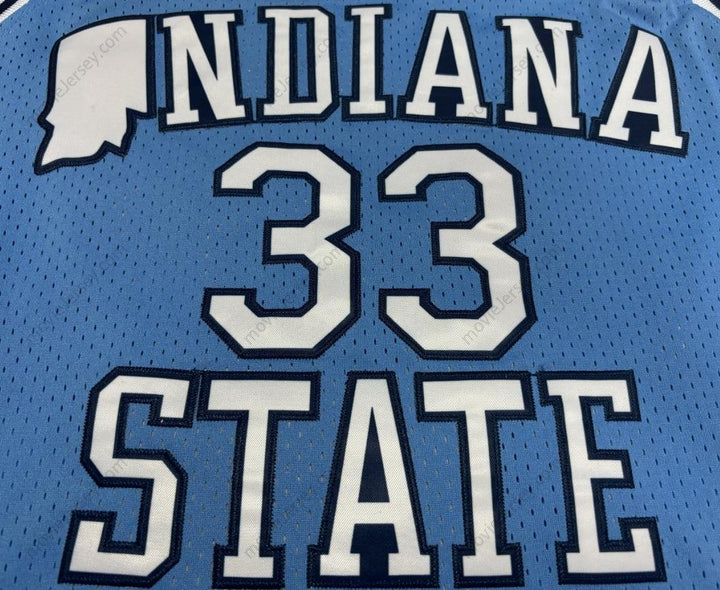 Men's Basketball Jersey Bird #33 Indiana State Basketball Jersey All Stitched