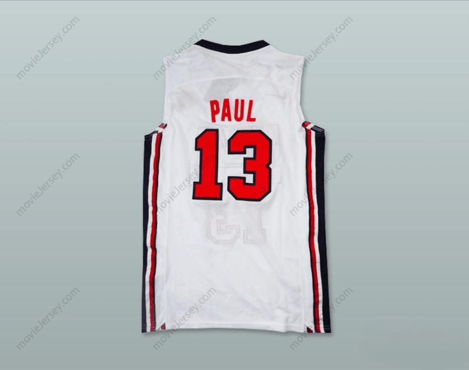 CUSTOM ANY Name Number CHRIS PAUL 13 TEAM USA BASKETBALL JERSEY Top Stitched S-6XL