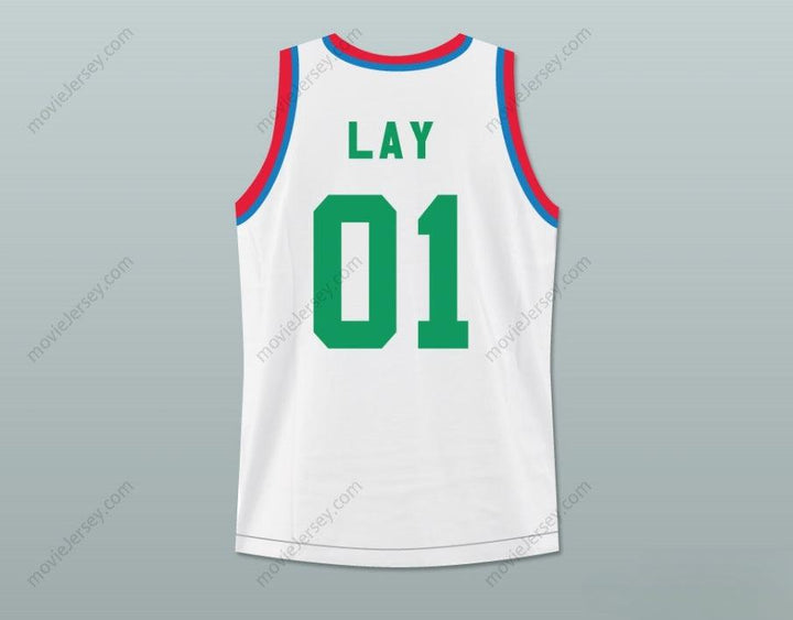 CUSTOM ANY Name Number KENNETH LAY ENRON COMPANY PICNIC BASKETBALL JERSEY STITCH SEWN Top Stitched S-6XL