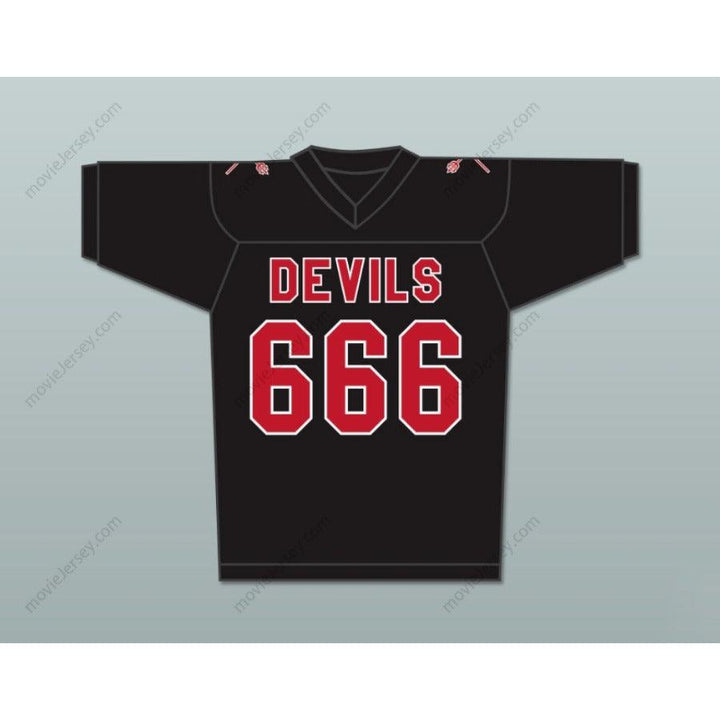 CUSTOM ANY Name Number ROBERT ENGLUND LUCIFER 666 DEVILS FOOTBALL JERSEY MARRIED WITH CHILDREN ED O' NEILL Football Jersey Top Stitched S-6XL
