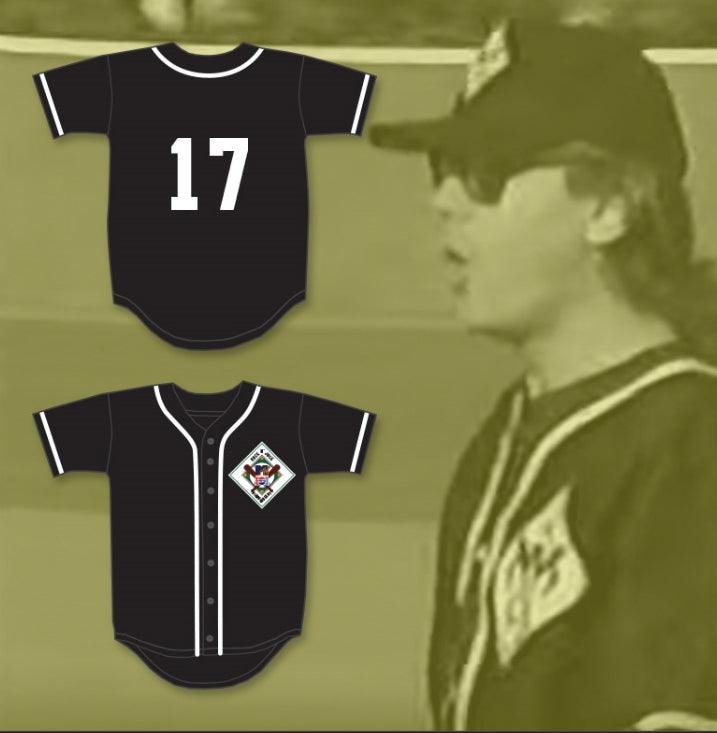 Custom Any Name Number TOM PETERSON 17 AARDVARKS BASEBALL JERSEY 1ST ANNUAL ROCK N' JOCK DIAMOND DERBY 1990 Top Stitched S-6XL