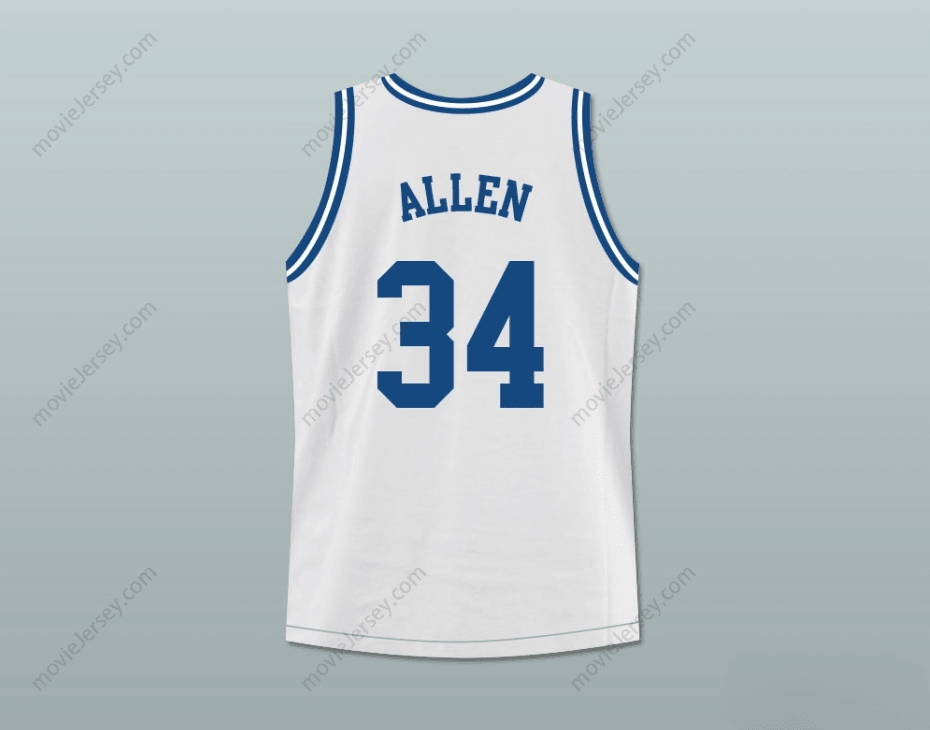 CUSTOM ANY Name Number RAY ALLEN 34 HILLCREST HIGH SCHOOL BASKETBALL JERSEY Top Stitched S-6XL