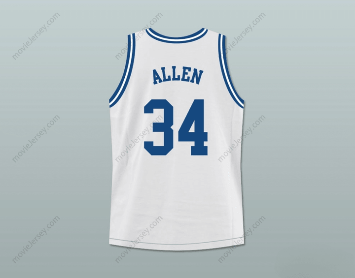 CUSTOM ANY Name Number RAY ALLEN 34 HILLCREST HIGH SCHOOL BASKETBALL JERSEY Top Stitched S-6XL