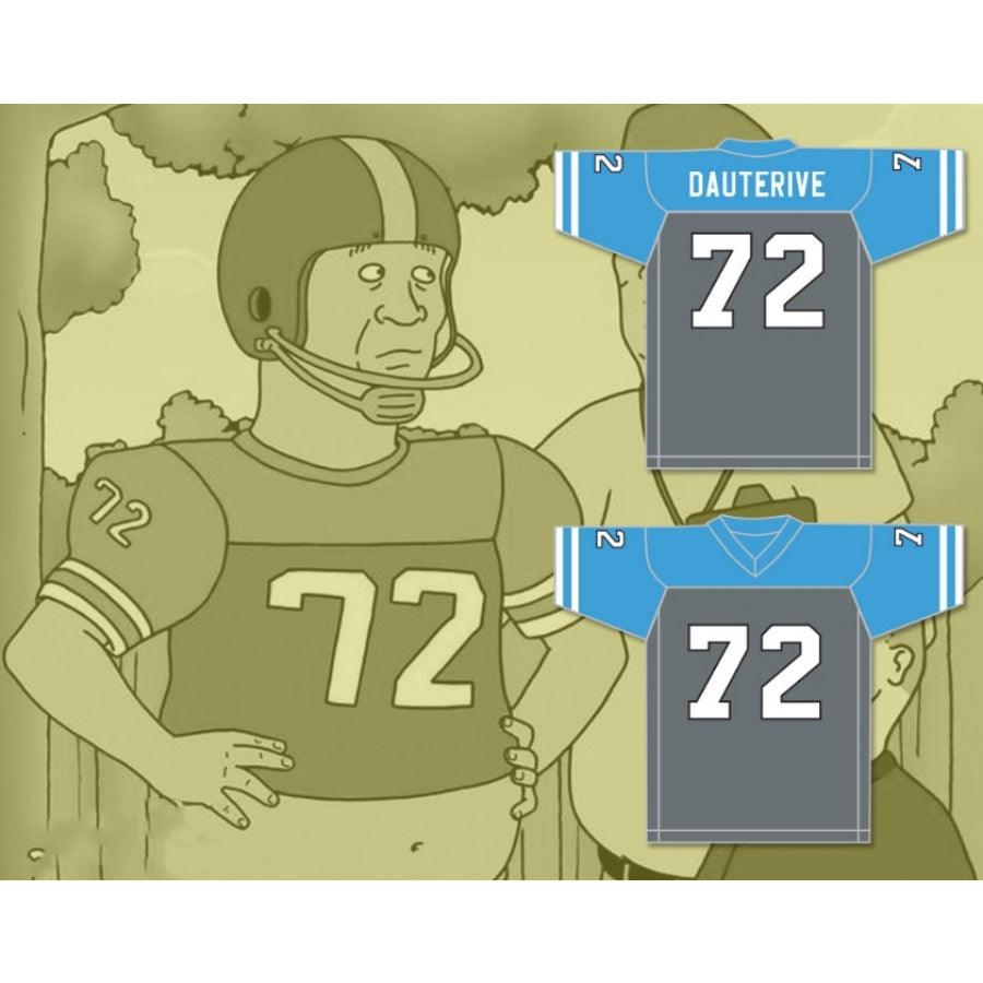 CUSTOM ANY Name Number BILL DAUTERIVE 72 ARLEN COUGARS HIGH SCHOOL HOME Football Jersey Top Stitched S-6XL