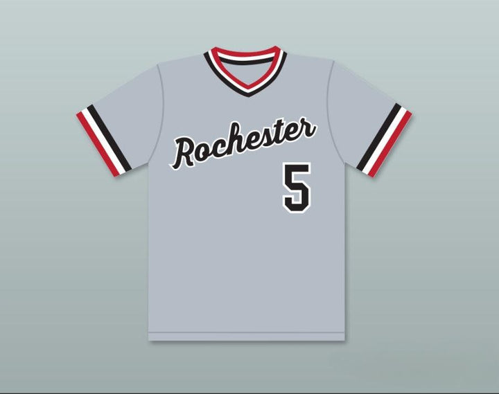 Custom Any Name Number CAL RIPKEN JR. 5  RED WINGS GRAY BASEBALL JERSEY Top Stitched S-6XL