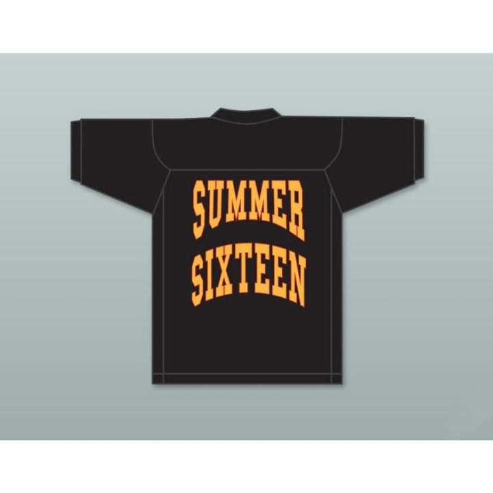 CUSTOM ANY Name Number DRAKE REVENGE SUMMER SIXTEEN LOOKING FOR REVENGE BLACK FOOTBALL JERSEY Top Stitched S-6XL