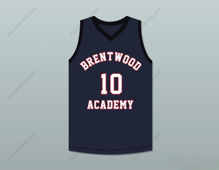 CUSTOM ANY Name Number DARIUS GARLAND 10  ACADEMY  NAVY BLUE BASKETBALL JERSEY 1 Top Stitched S-6XL