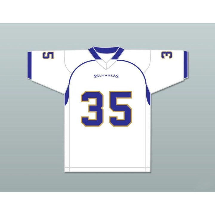 CUSTOM ANY Name Number CHAVIS DANIELS 35 MANASSAS TIGERS HIGH SCHOOL Football Jersey Top Stitched S-6XL