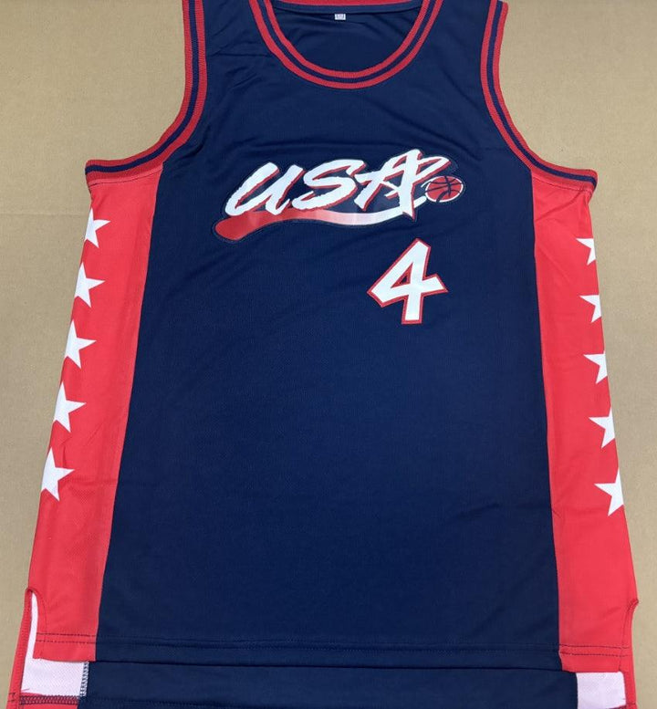 1996 CHARLES BARKLEY 4 USA AWAY BASKETBALL JERSEY S-XL