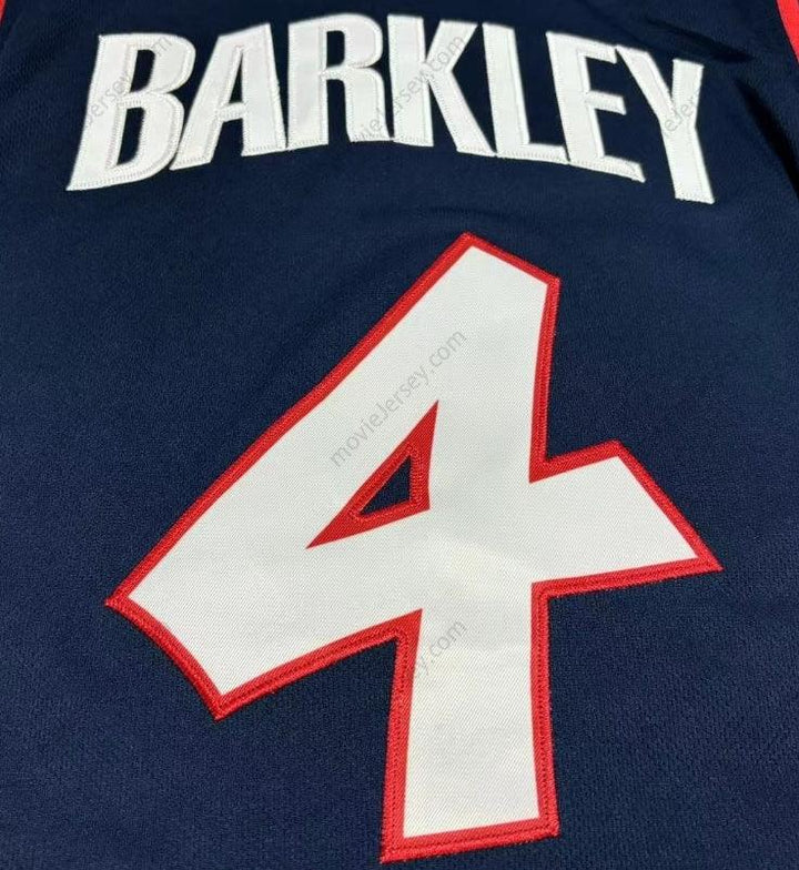1996 CHARLES BARKLEY 4 USA AWAY BASKETBALL JERSEY