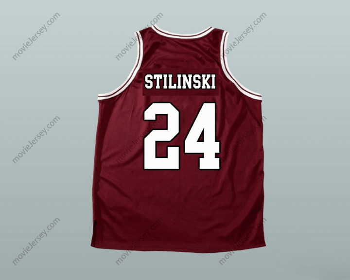 CUSTOM ANY Name Number STILES STILINSKI 24 BEACON HILLS BASKETBALL JERSEY TEEN WOLF Top Stitched S-6XL