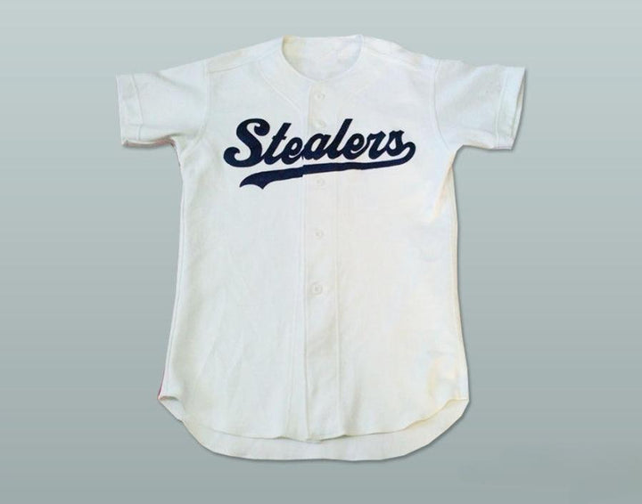 Custom Any Name Number STEALERS BUTTON-DOWN BASEBALL JERSEY ANY PLAYER OR ANY NUMBER Top Stitched S-6XL