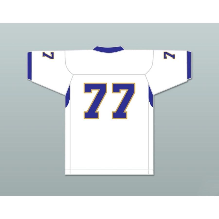 CUSTOM ANY Name Number O.C. BROWN 77 MANASSAS TIGERS HIGH SCHOOL Football Jersey Top Stitched S-6XL