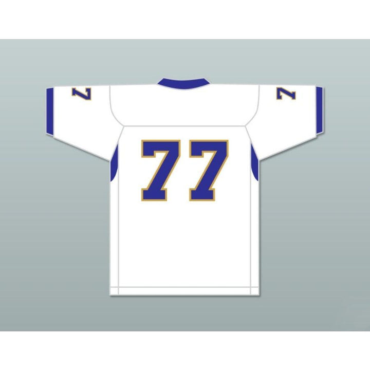 CUSTOM ANY Name Number O.C. BROWN 77 MANASSAS TIGERS HIGH SCHOOL Football Jersey Top Stitched S-6XL