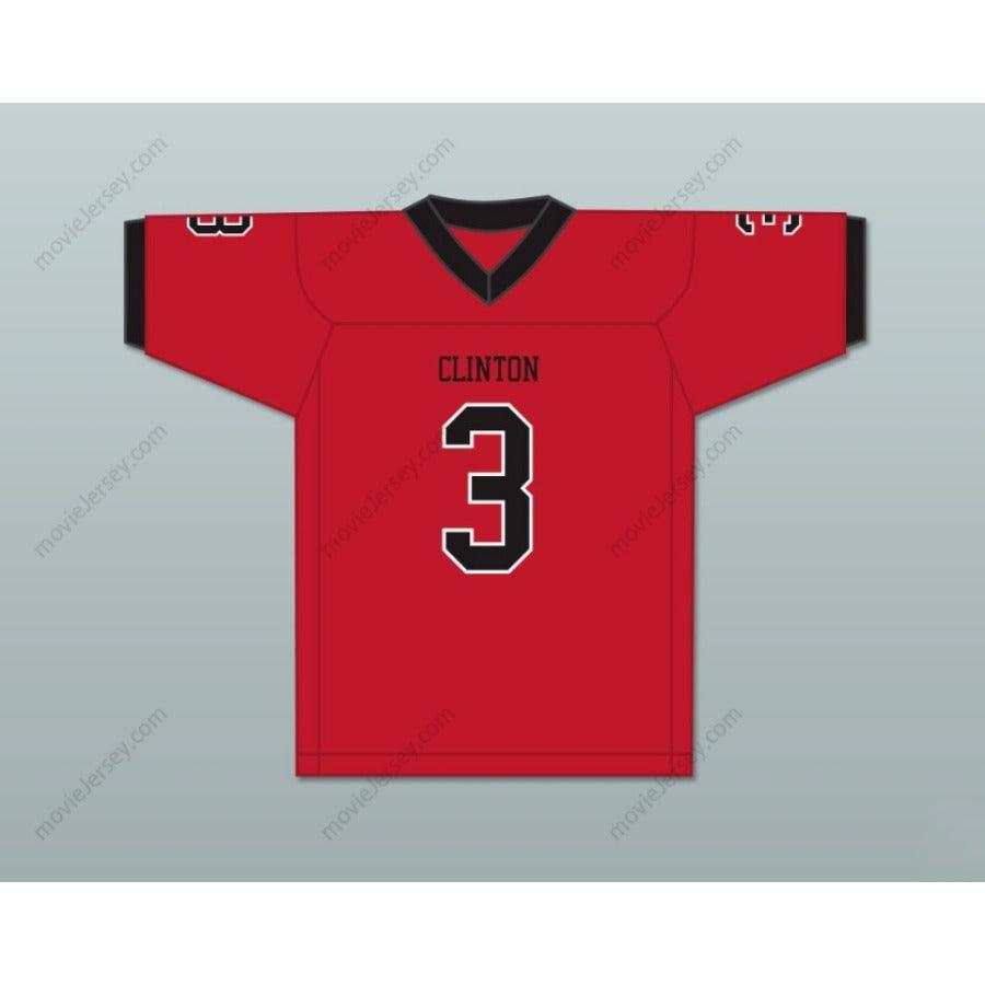 CUSTOM ANY Name Number CAM AKERS 3 CLINTON HIGH SCHOOL ARROWS Football Jersey Top Stitched S-6XL