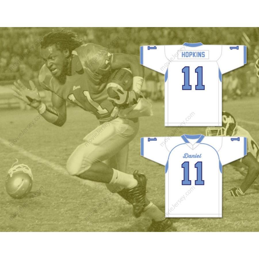 CUSTOM ANY Name Number DEANDRE HOPKINS 11 D. W. DANIEL HIGH SCHOOL LIONS Top Stitched S-6XL