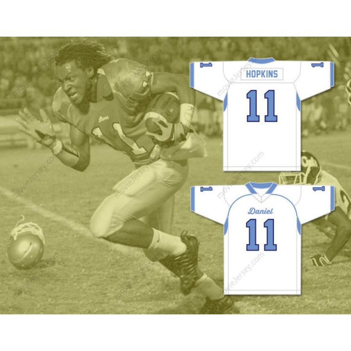 CUSTOM ANY Name Number DEANDRE HOPKINS 11 D. W. DANIEL HIGH SCHOOL LIONS Top Stitched S-6XL